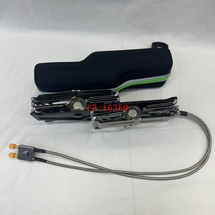 New folding card stove, portable folding outdoor card type, beautiful and durable, double-head outdoor camping special source factory, source factory Application Scenario