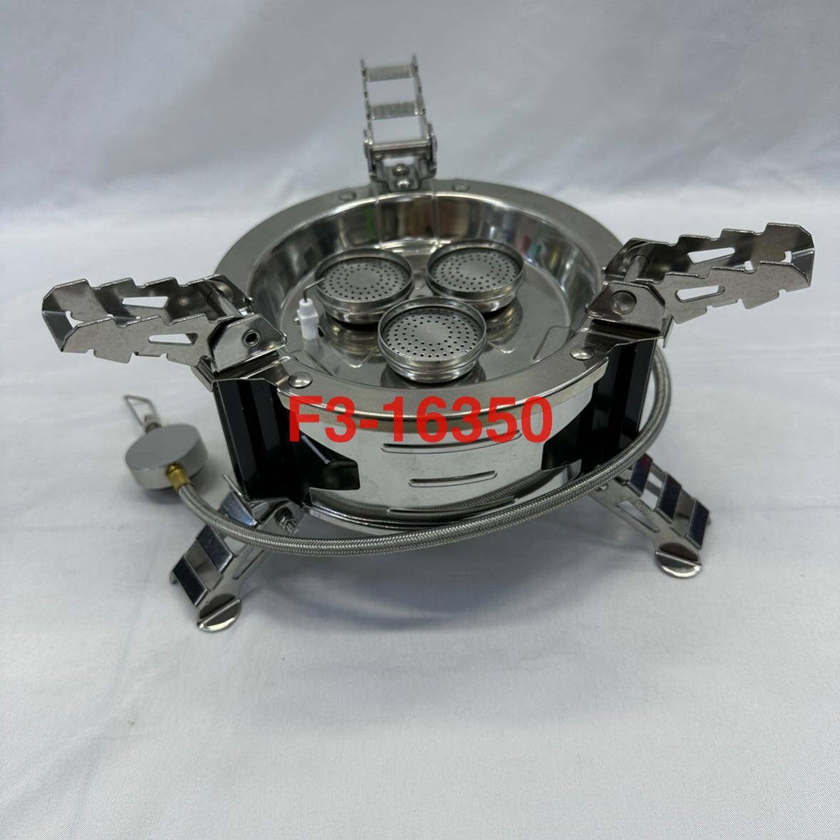 Newly upgraded large-sized 1180W fierce fire furnace folding cassette stove with hard shell, sourced from the original factory of Samsung fierce fire furnace details Picture