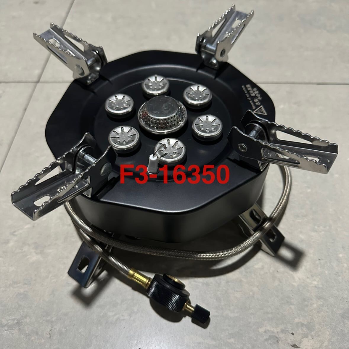 新款 户外七星猛火炉 15800W折叠猛火炉卡式炉 户外专用详情图5