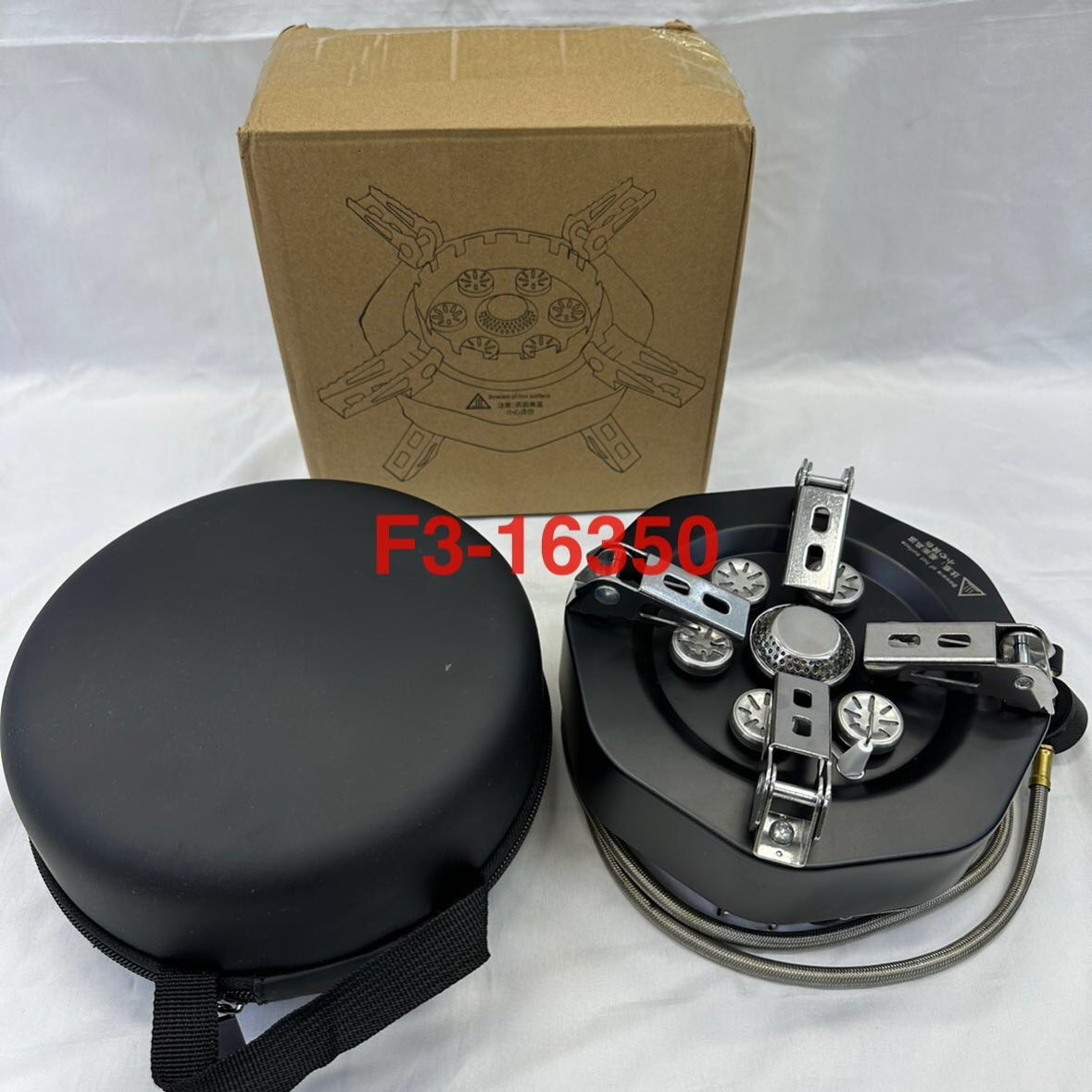 新款 户外七星猛火炉 15800W折叠猛火炉卡式炉 户外专用