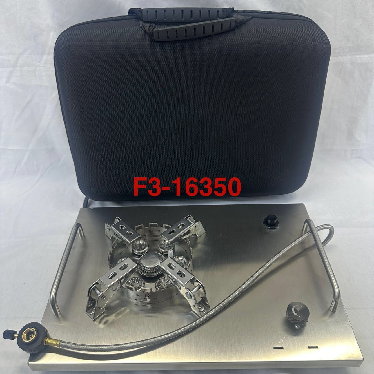 Nuevo acero inoxidable superior IGT estufas de mesa estufas de carcasa estufas de camping al aire libre estufas cascos con cinta portátil estuche rígido fábrica de origen Specification image
