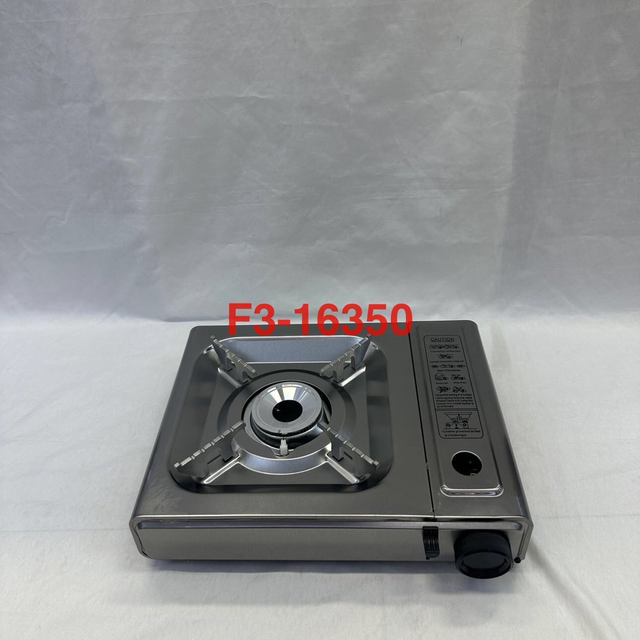 The newly upgraded stainless steel foot high-power outdoor portable cassette stove is suitable for cookware of different sizes. Stainless steel cassette type source factory source factory source factory source factory source factory Item Picture