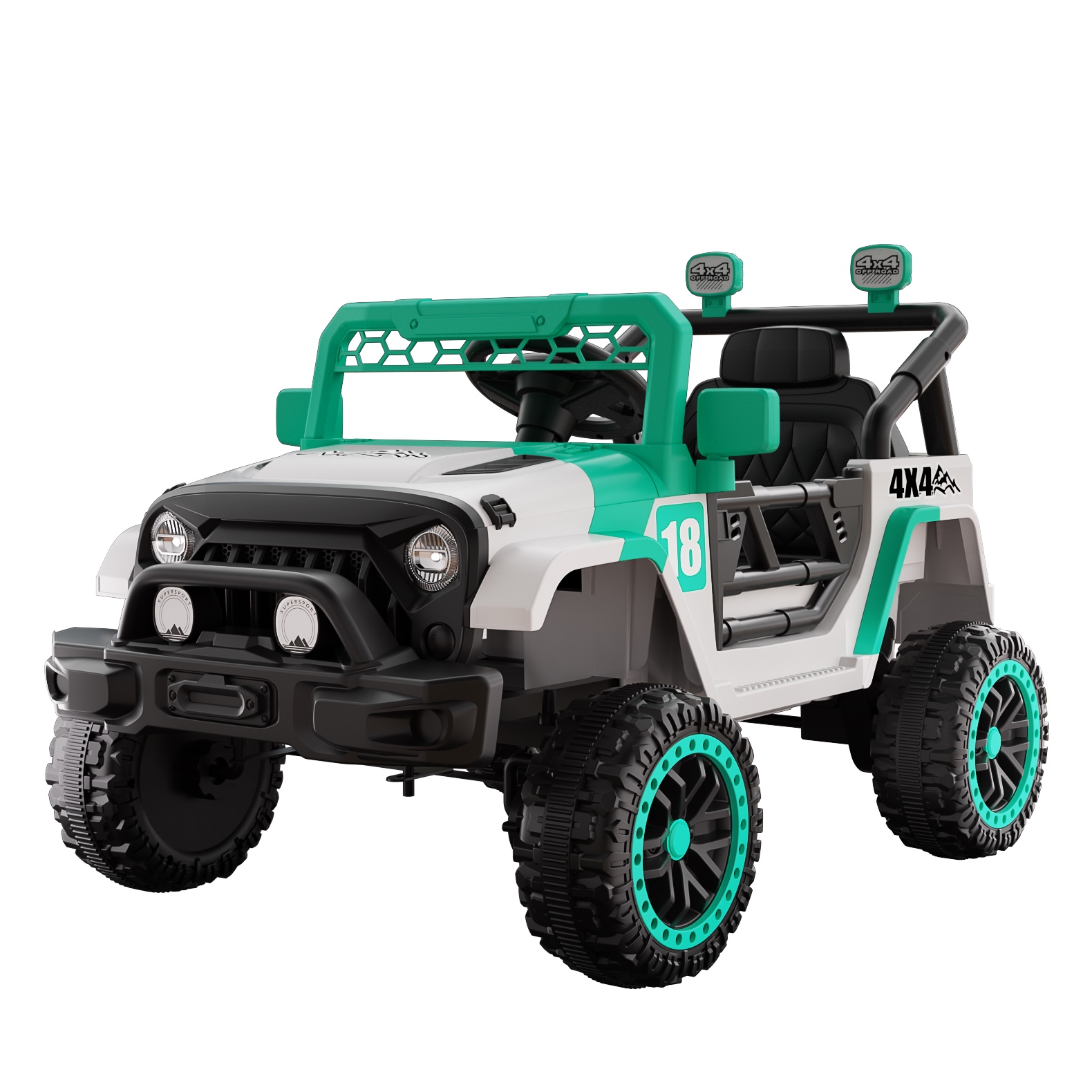 可爱吉普车 儿童电动车 越野车