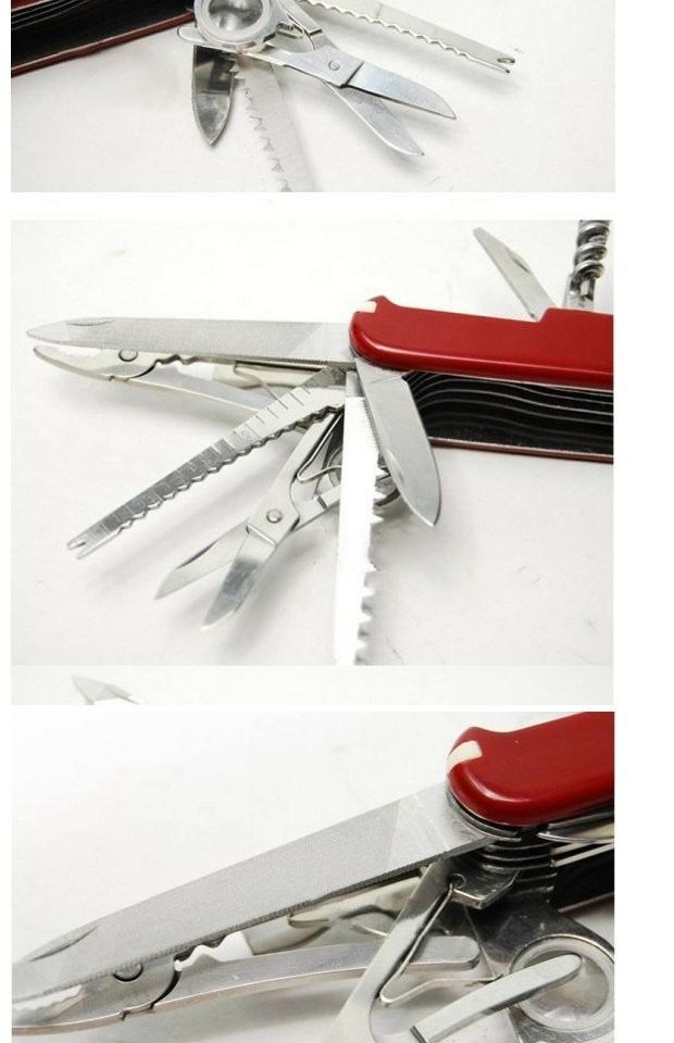 In stock: 91mm stainless steel multi-purpose knife, 17mm multi-functional tool knife, outdoor folding knife detail image 7