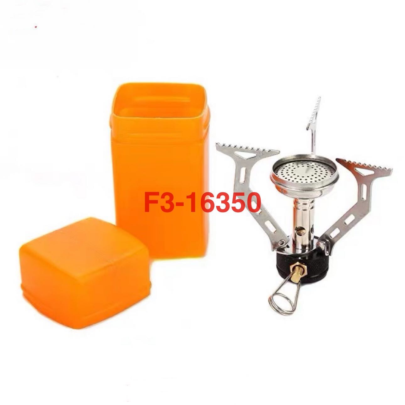 Outdoor camping all-in-one mini burner, portable foldable picnic and camping stove, barbecue grill, gas stove, original factory Application Scenario