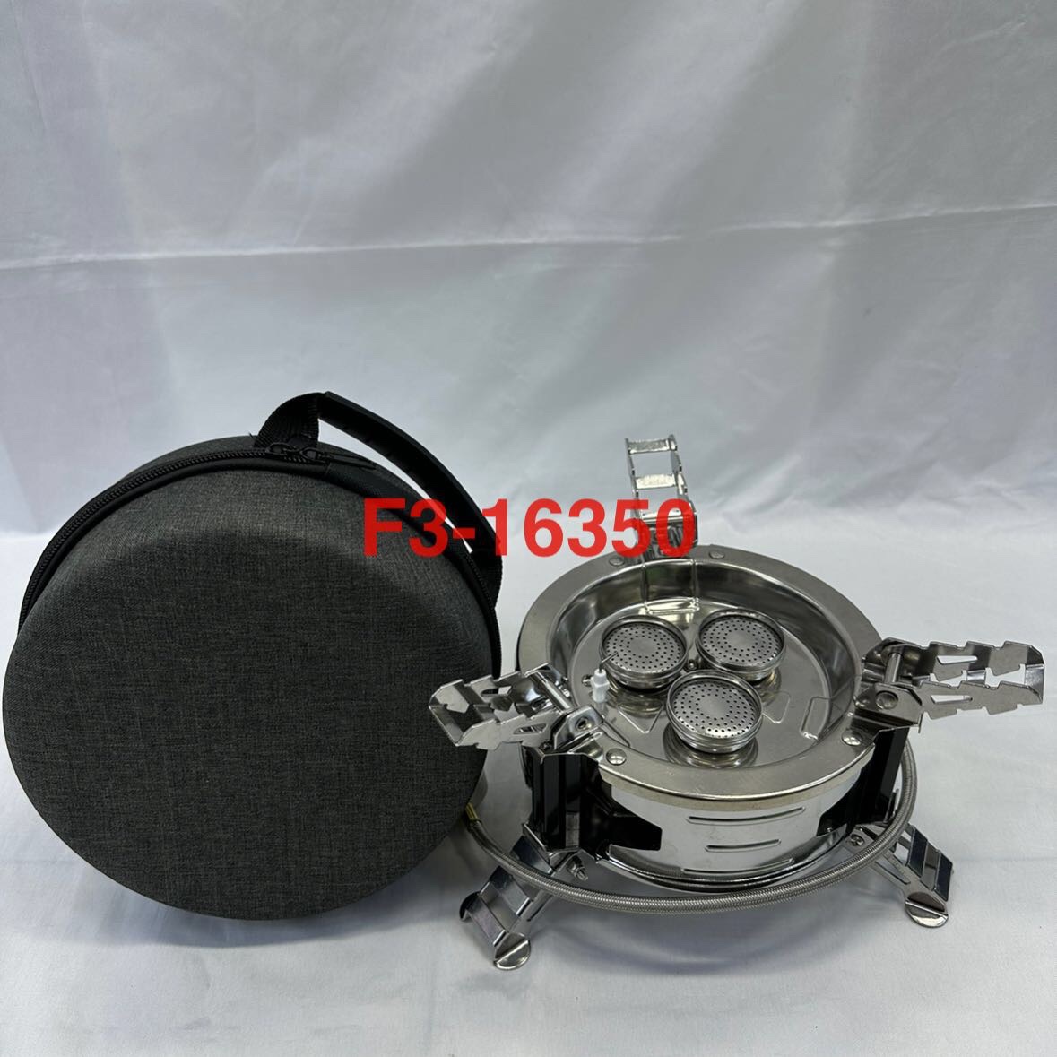 Newly upgraded large-sized 1180W fierce fire furnace folding cassette stove with hard shell, sourced from the original factory of Samsung fierce fire furnace Item Picture