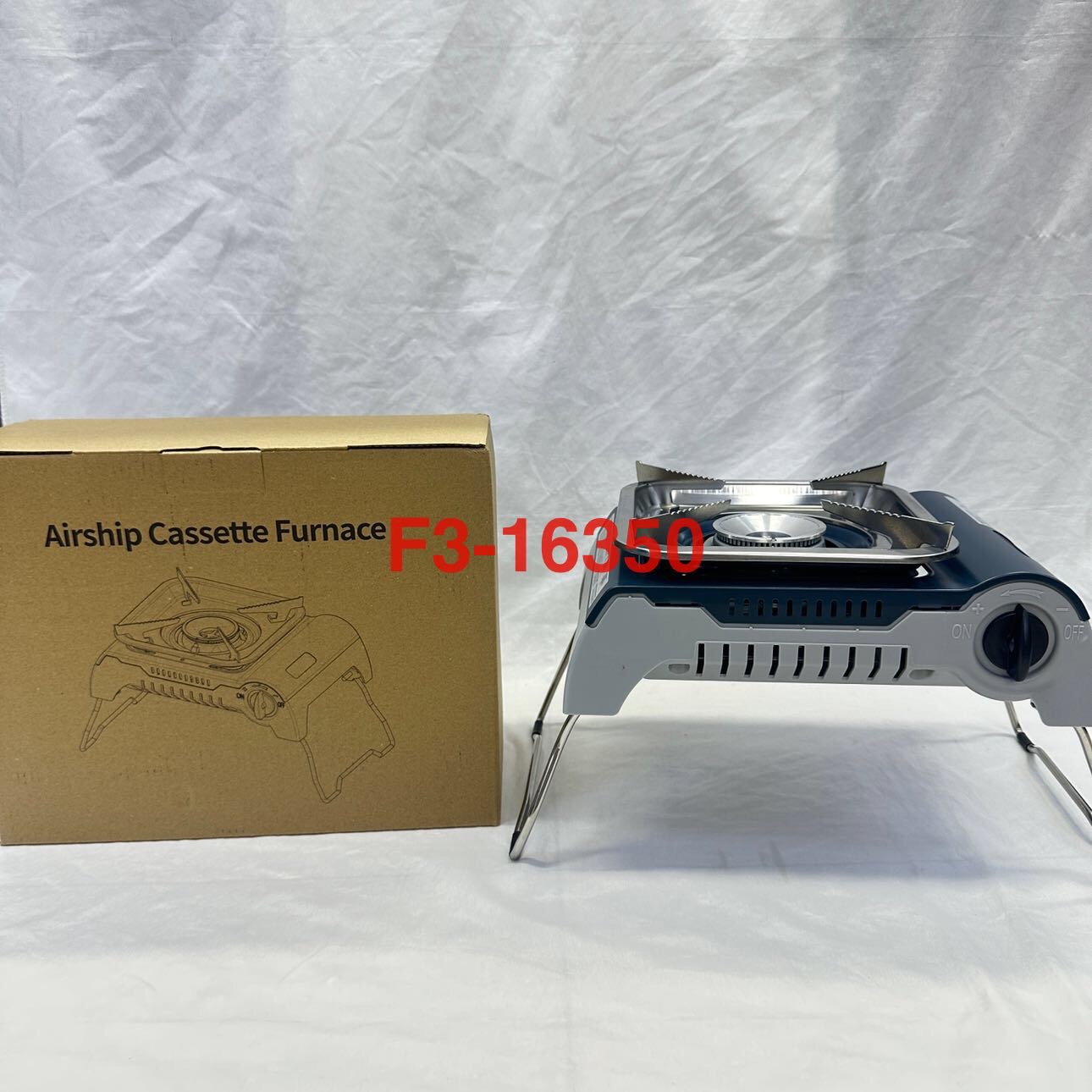 Spaceship gas stove, outdoor portable stove, folding Casper stove, outdoor camping cookware, gas stove, gas stove, original factory of gas stove Item Picture