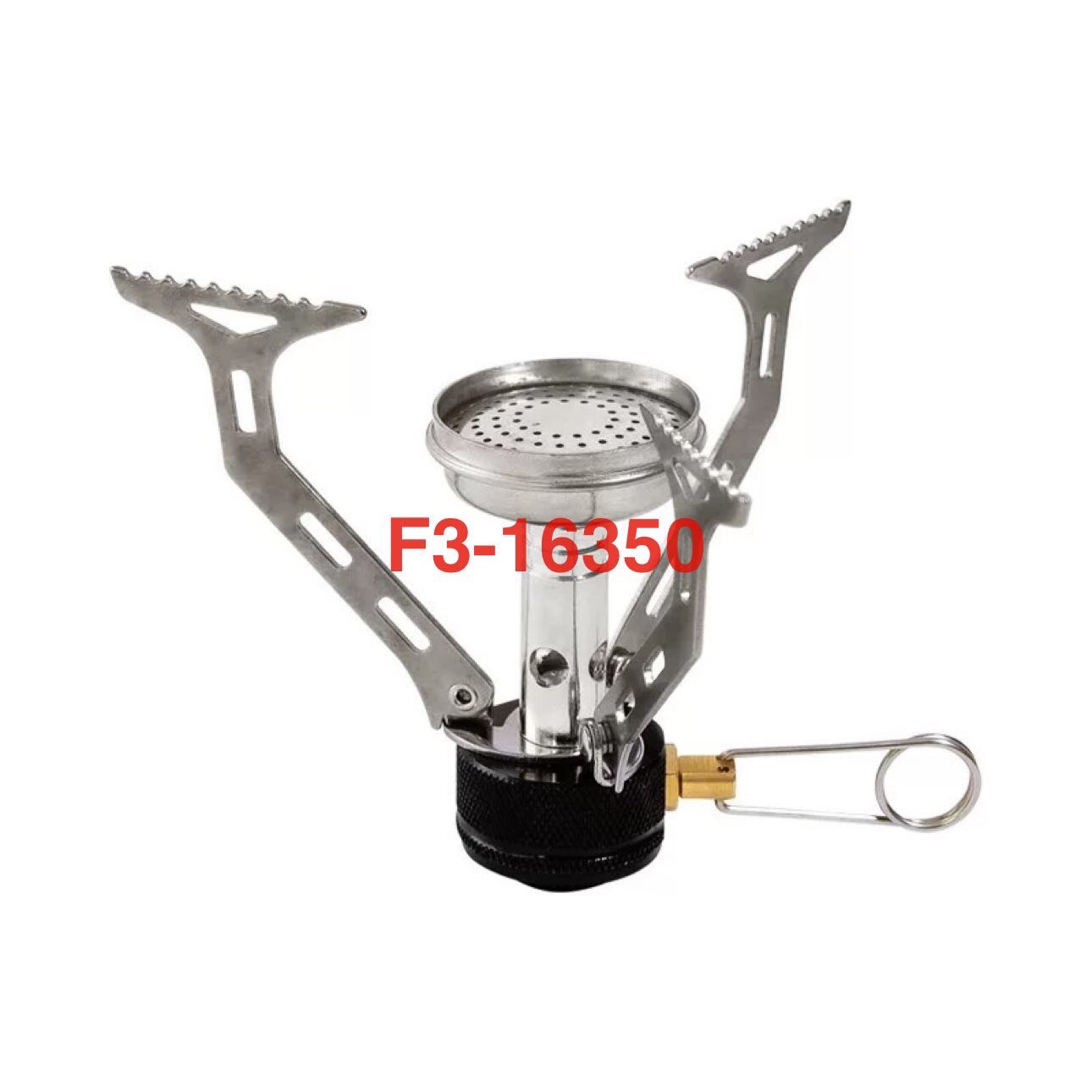 Outdoor camping all-in-one mini burner, portable foldable picnic and camping stove, barbecue grill, gas stove, original factory details Picture