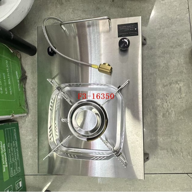 仅供出口 新款煤气灶 可翻盖双灶燃气灶 厨具煤气灶单灶猛火家用详情图3