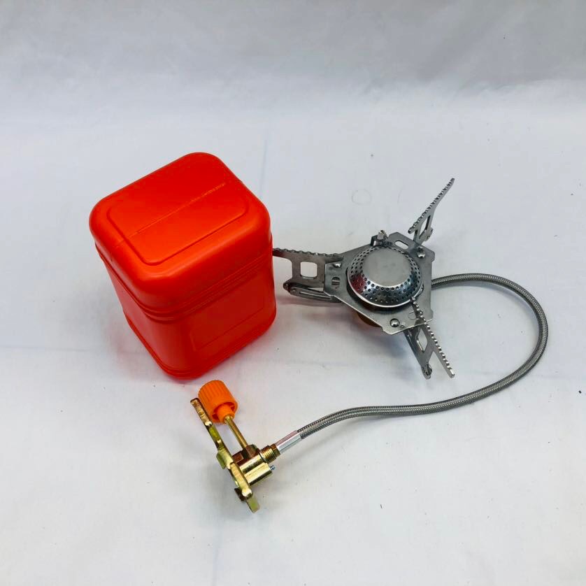 Nueva estufa de escalada al aire libre pequeña y fácil de llevar, el embalaje de la caja de plástico no es fácil de deformar fábrica de origen portátil fábrica de origen Specification image