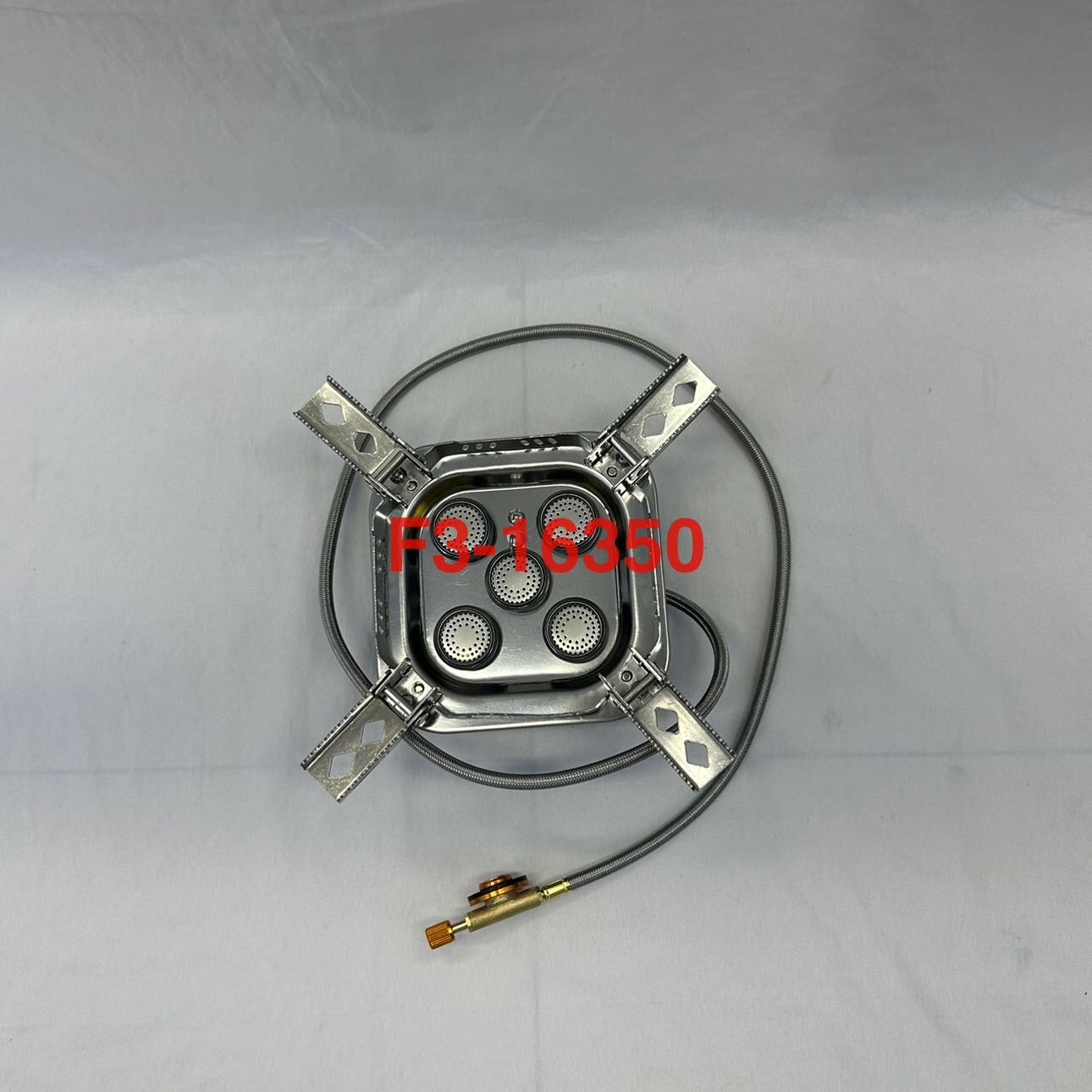 SF-HW-03 五芯卡式炉户外野营炉具烧水煮茶炉头便携露营炊具煤气燃气灶黑色详情图4