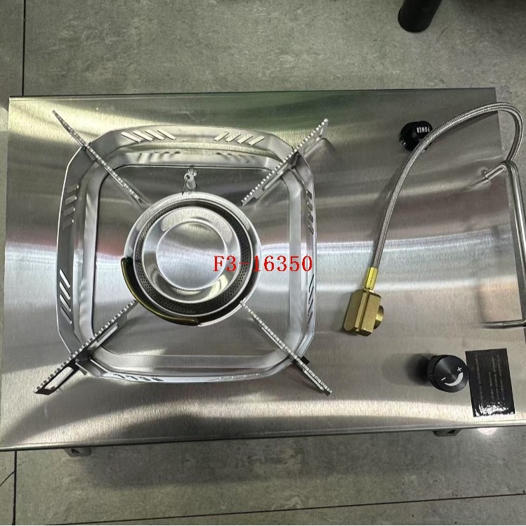 仅供出口 新款煤气灶 可翻盖双灶燃气灶 厨具煤气灶单灶猛火家用详情图4