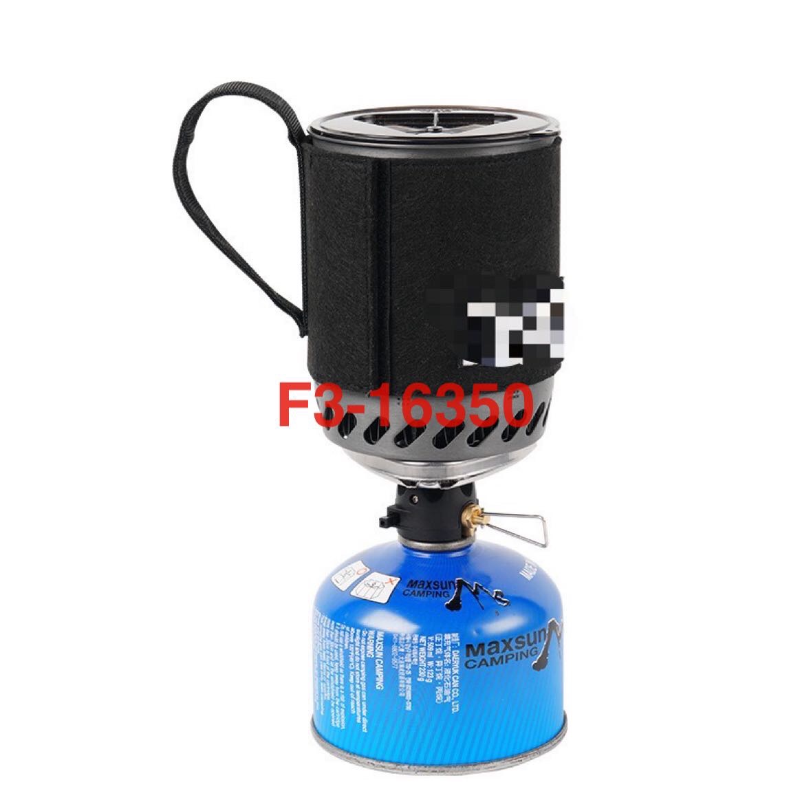 Al aire libre camping fast beaker con sistema de cocción de calor, horno de cocina con una taza de luz pequeña y conveniente, fácil de llevar fábrica de origen