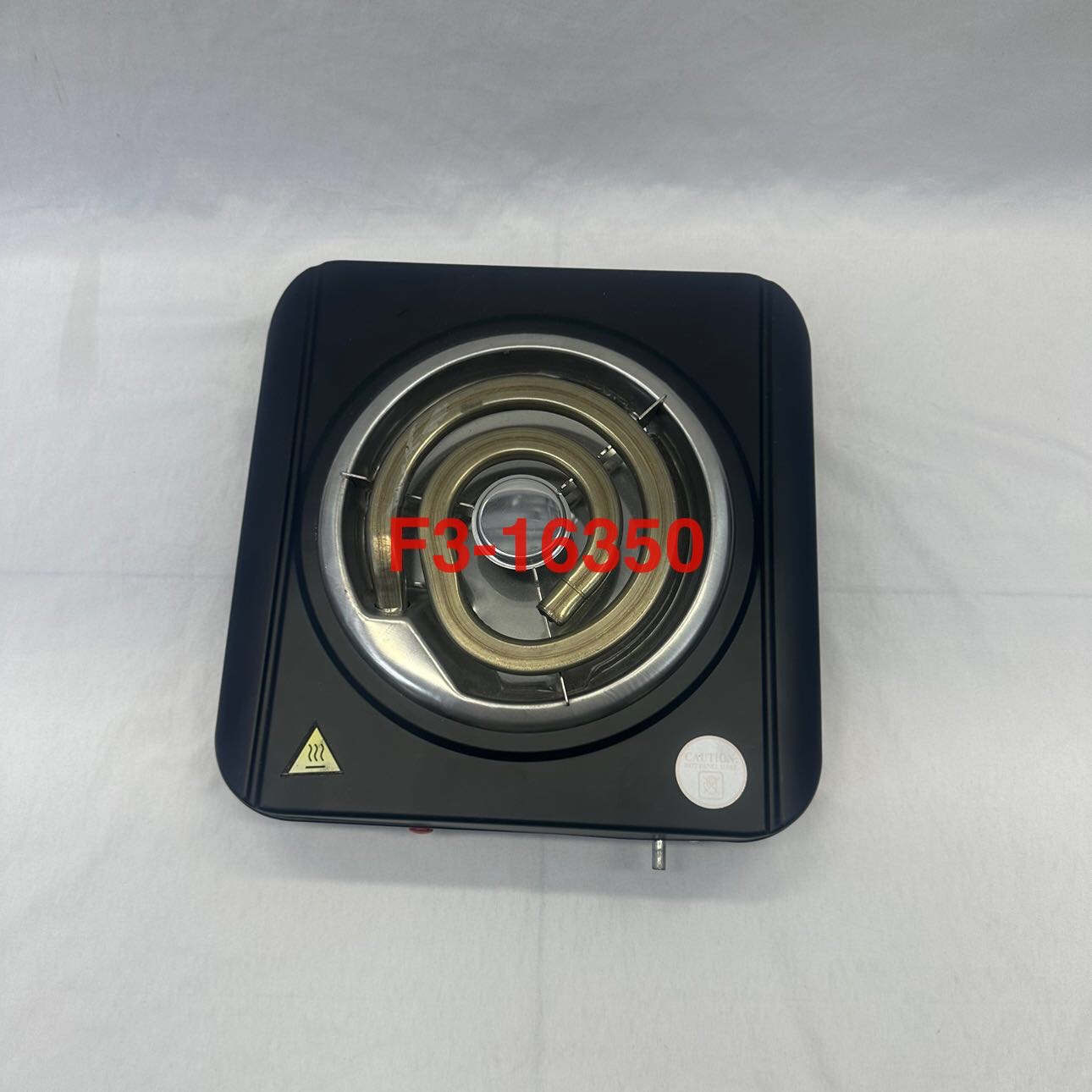 Export universal electric stove with adjustable power, household electric heating stove, heating stove, water flue, carbon stove, flat carbon stove Y Q150-A5 source factory Specification image