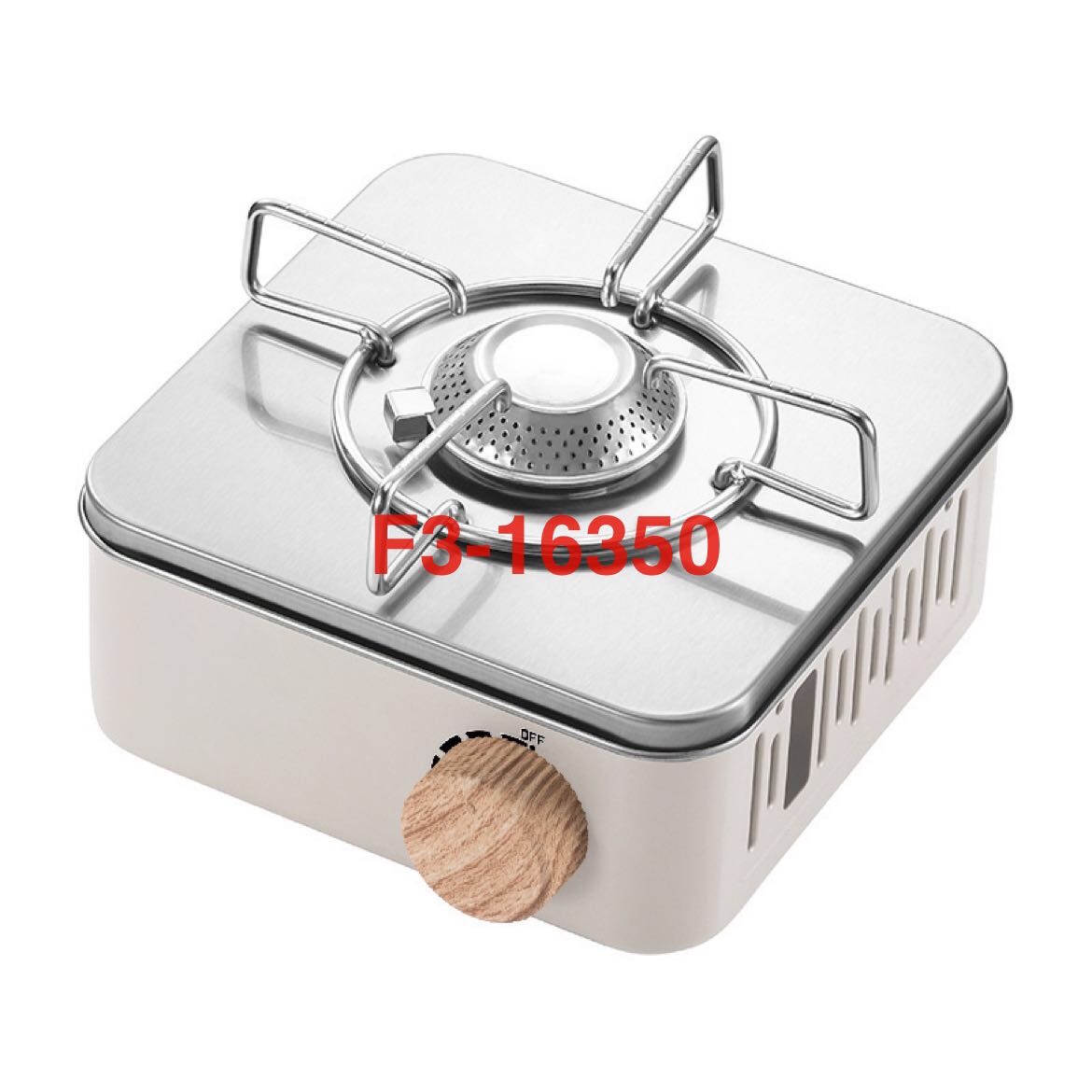 Nuevo horno de carcasa de acero inoxidable horno cuadrado de succión magnética horno cuadrado de camping al aire libre cabeza de horno de energía convertida tipo de rotación interna fuente de llama fábrica fuente de fábrica Item Picture