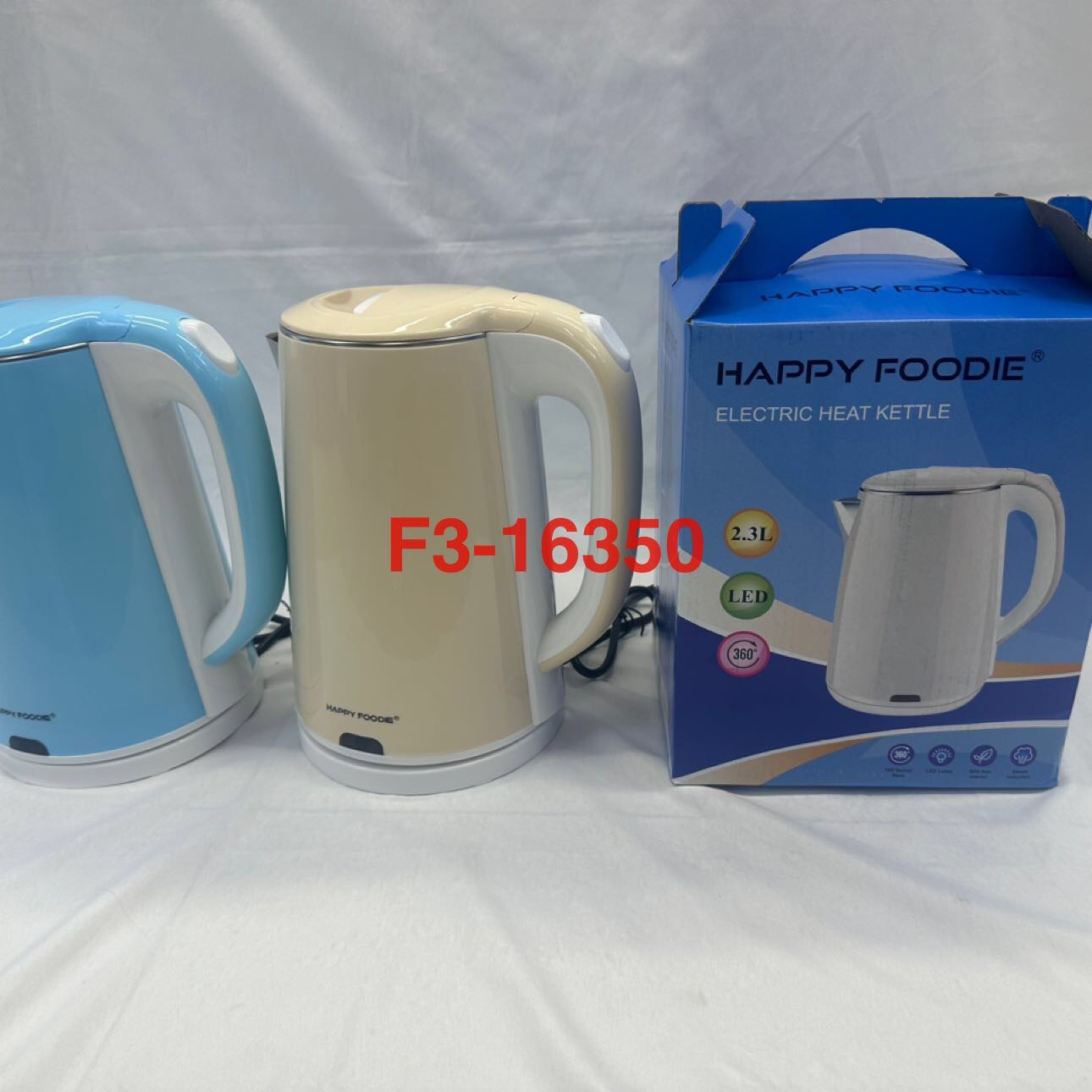 Hapy Foddie 917 من الصلب غير القابل للصدأ في غلاية الماء الكهربائية Specification image