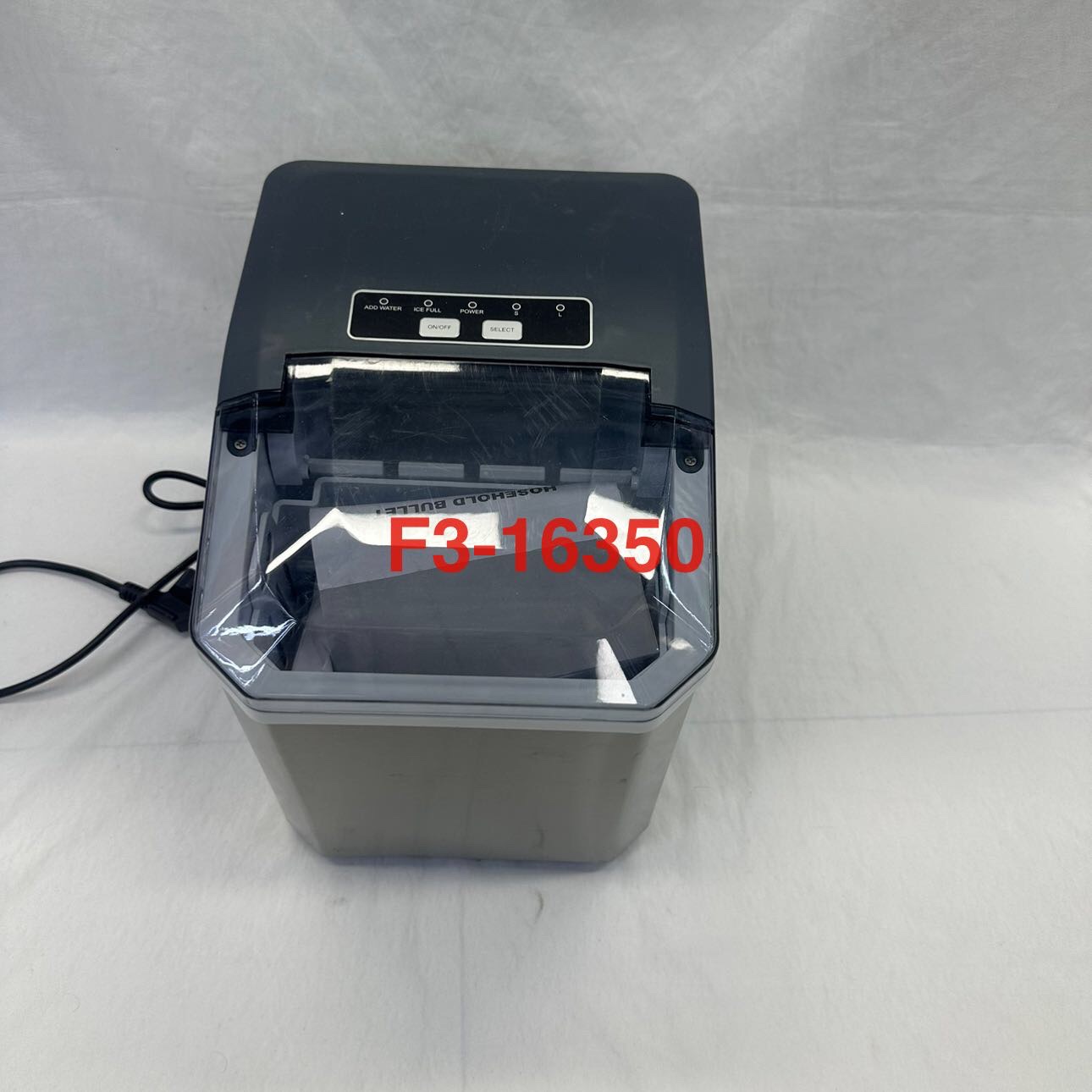 不锈钢外壳制冰机 商用奶茶店小型酒吧迷你全自动家用方冰块制作机器 详情图3