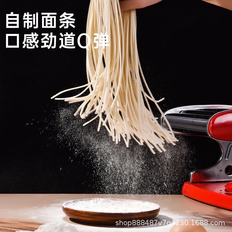 One-piece consignment noodle machine, household noodle machine, manual multi-functional small stainless steel rolling machine, source factory of dumpling and wonton wrappers Application Scenario