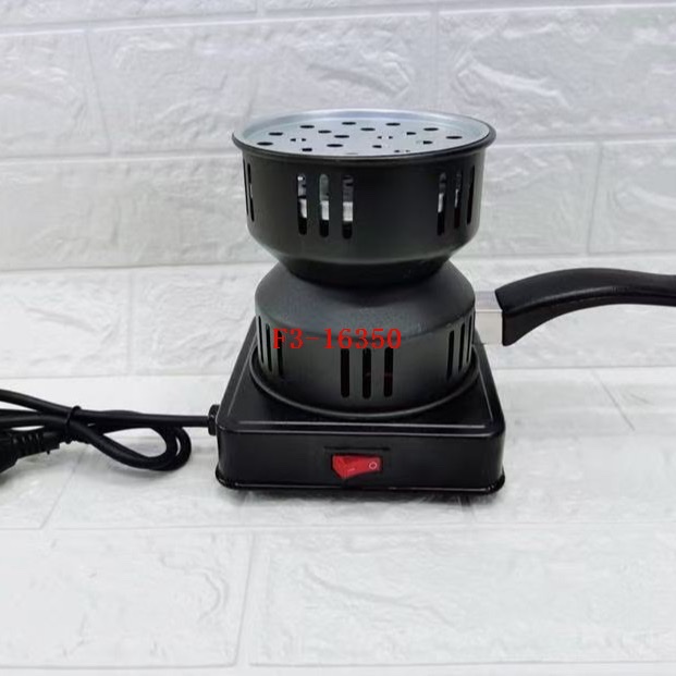 The popular Arab plug-in hookah stove outside the mirror can