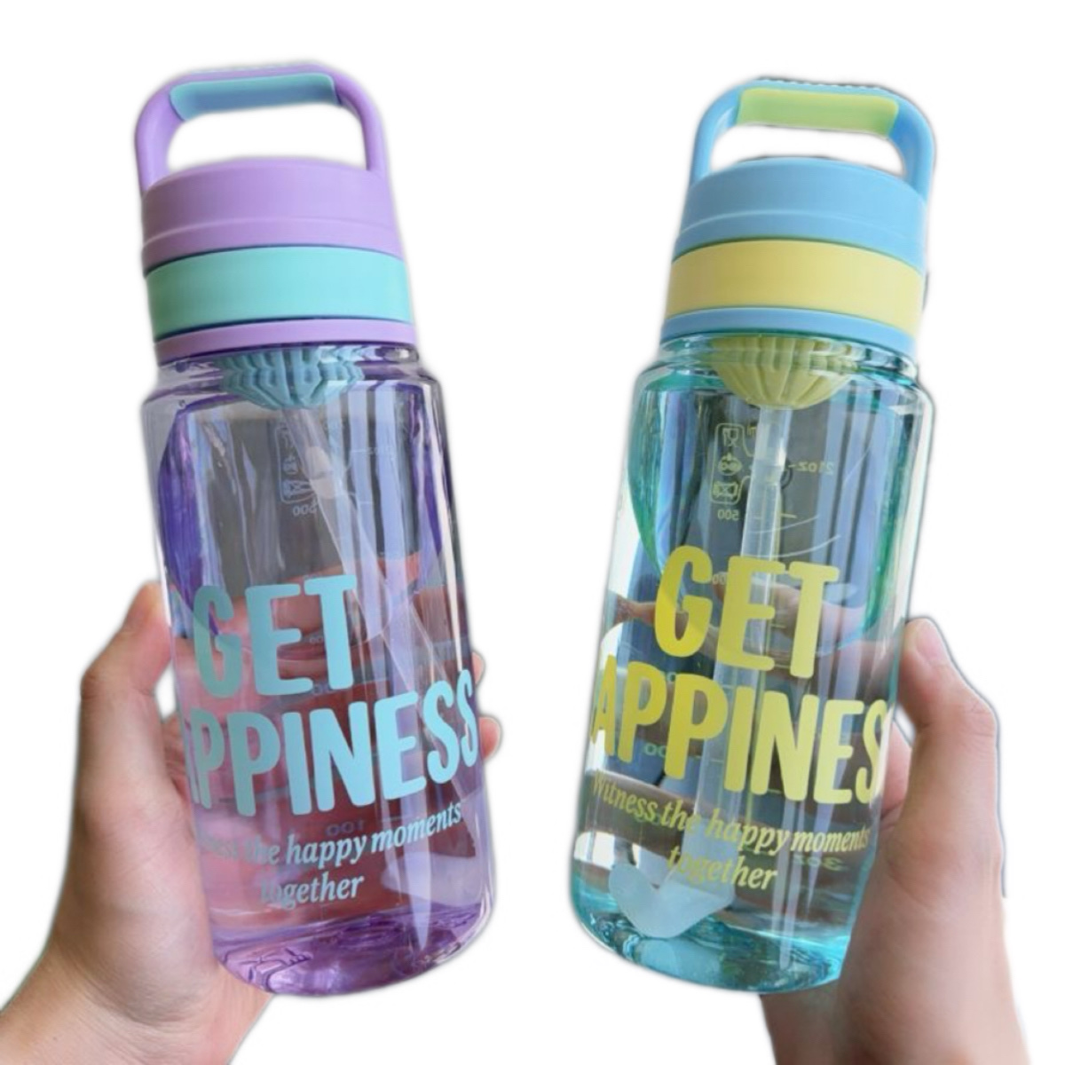 水杯/pp杯子/世界杯/5元一10元水杯/塑料奶茶杯白底实物图