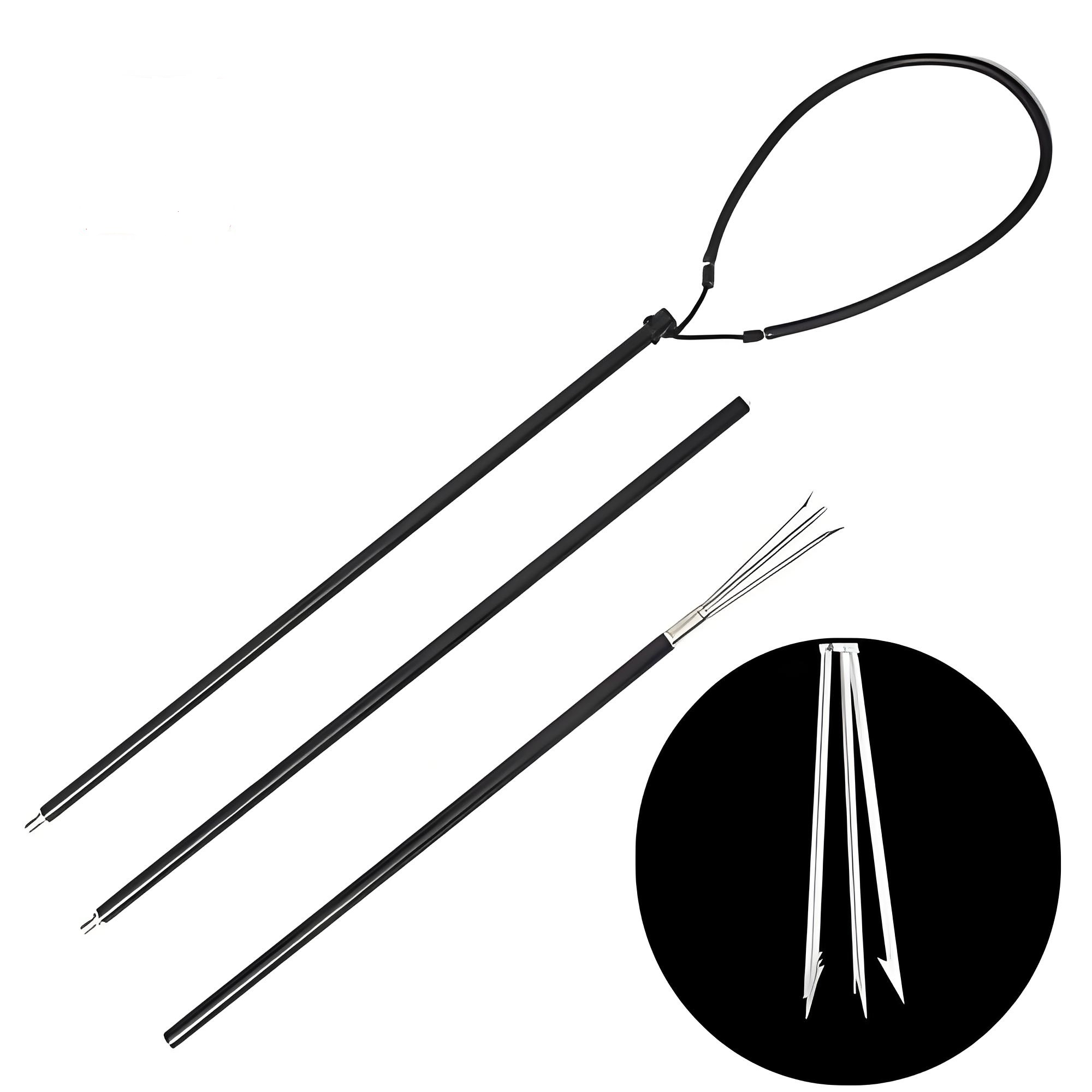 Deep-sea diving fishing accessories, harpoon, underwater fish shooting gun accessories, five-toothed harpoon head Item Picture