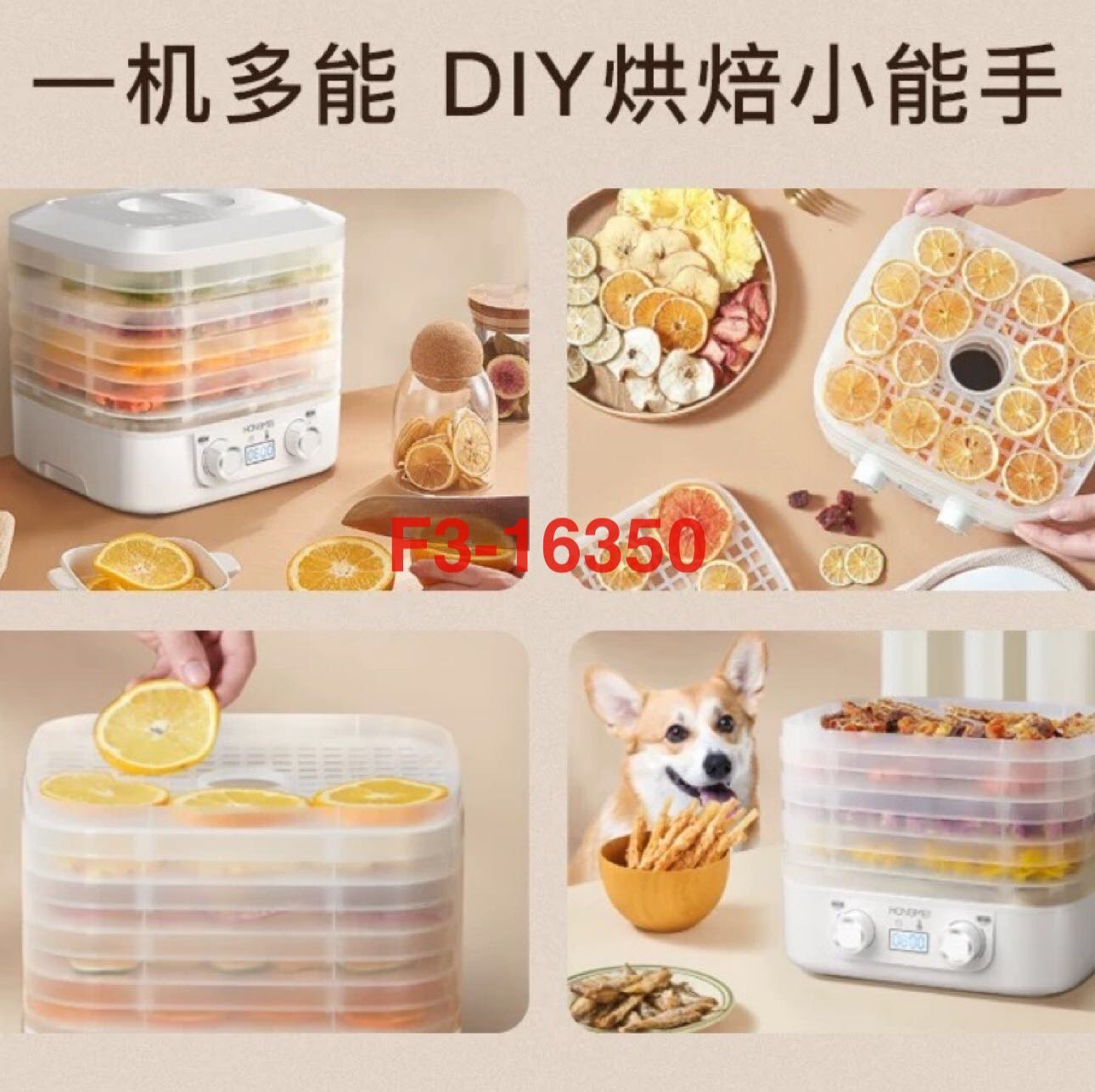 烘干机食品宠物用零食水果蔬菜肉类风干机食物小型家用冻干机
