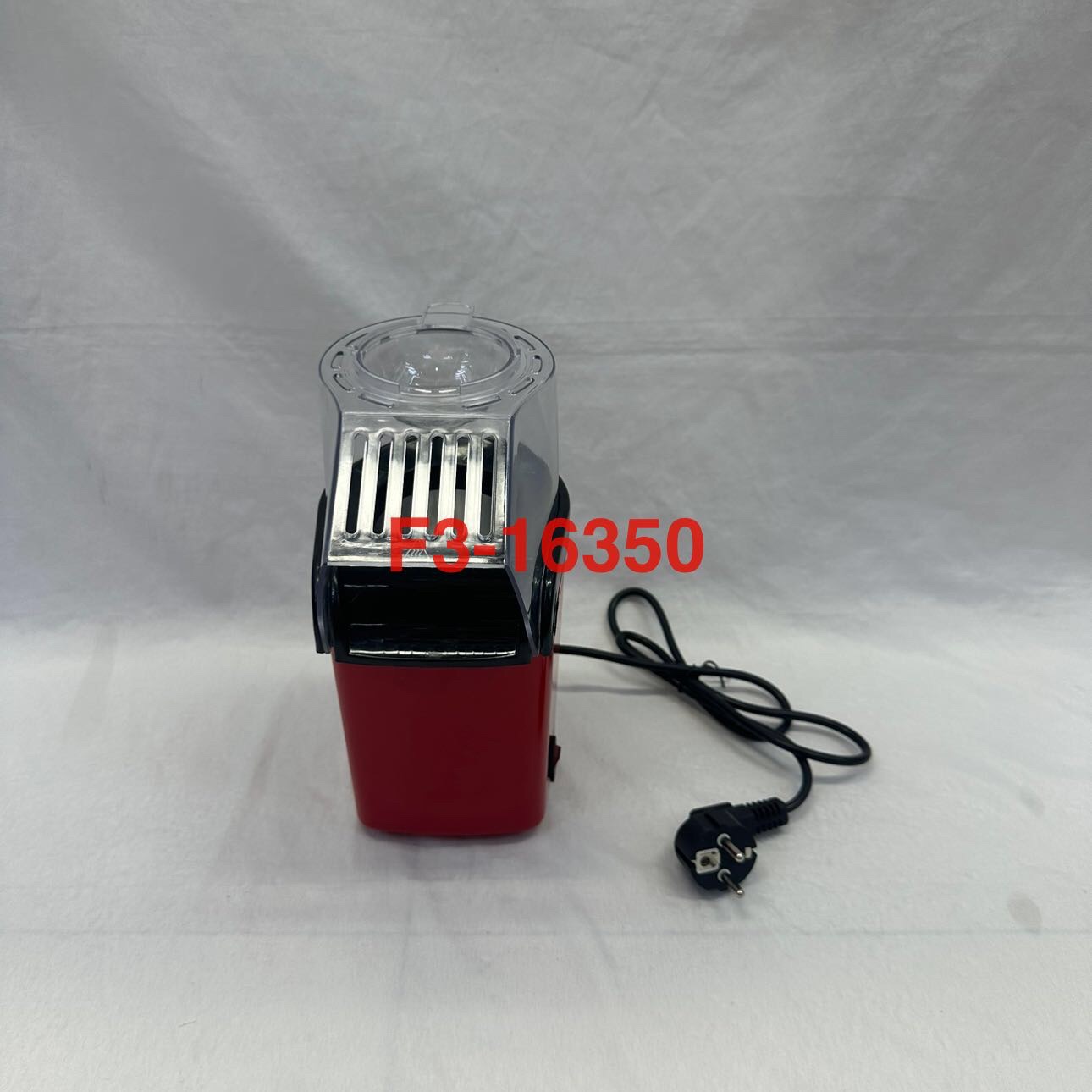 Mini popcorn machine, hand-cranked popcorn machine, grain amplifier, small popcorn and popcorn machine for home use Specification image