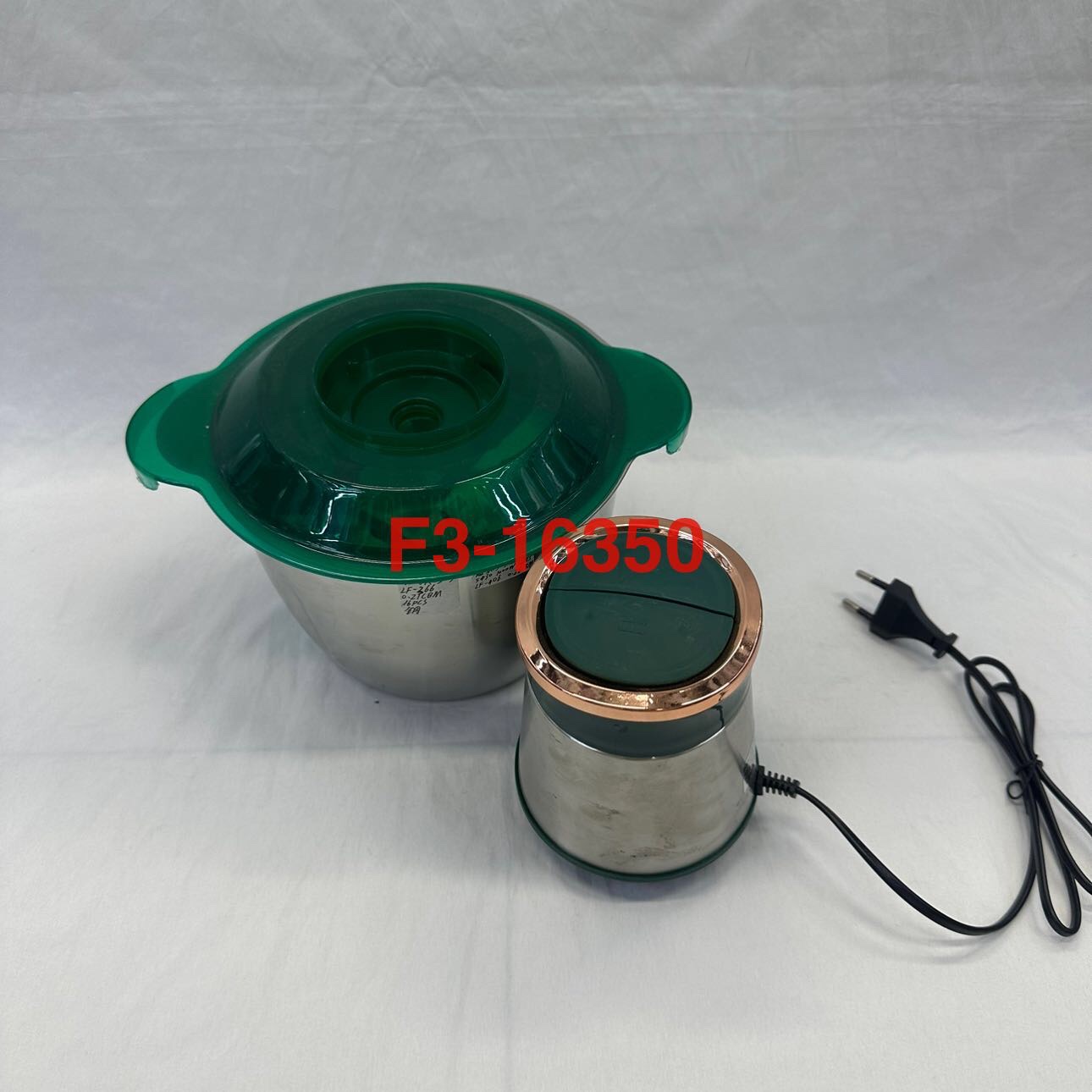 Cross-border best-selling commercial electric garlic minder with large capacity for mincing meat, household garlic puree and ginger paste meat mincing wonder JR05-3, source factory Item Picture