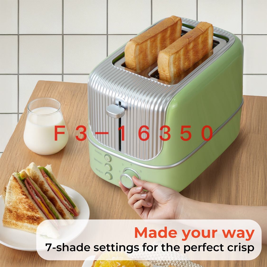 وخبز محمصة خبز FT-1002 الخبز المنزلي أربع شرائح خبز محمص متعددة الأغراض في فرن دوز Application Scenario