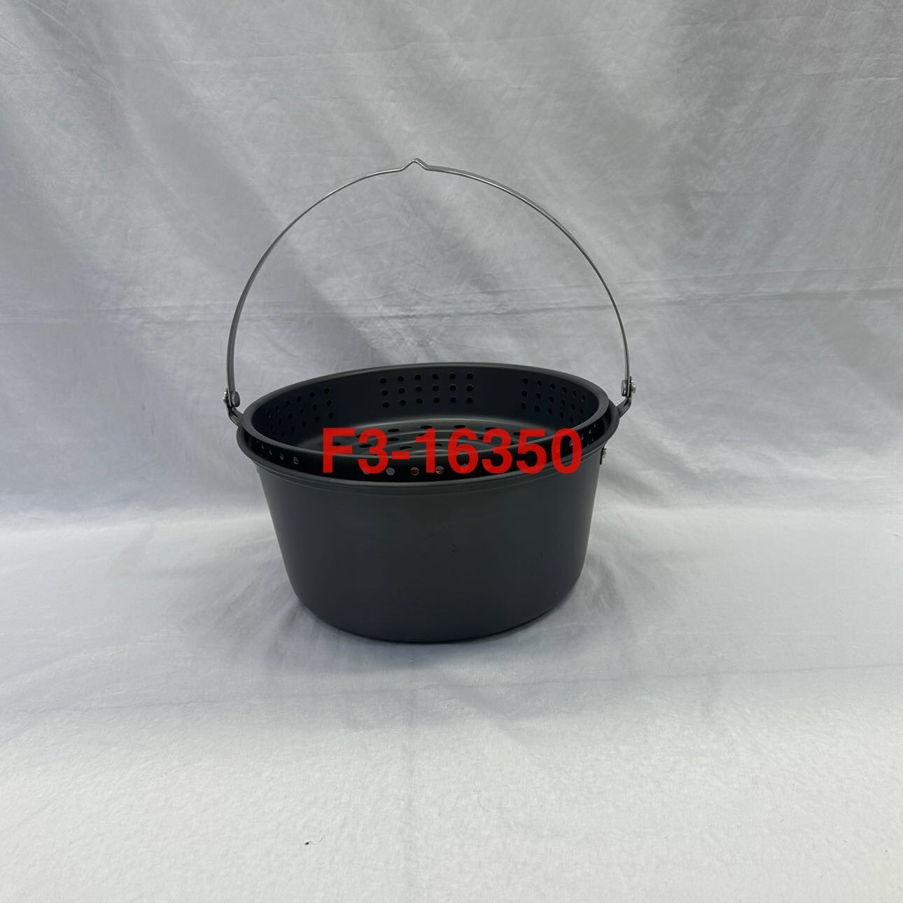 Outdoor large-capacity steamer, camping and picnic lightweight cooking pot, double-handed lifting pot, hanging pot, soup pot, travel portable pot set, source factory