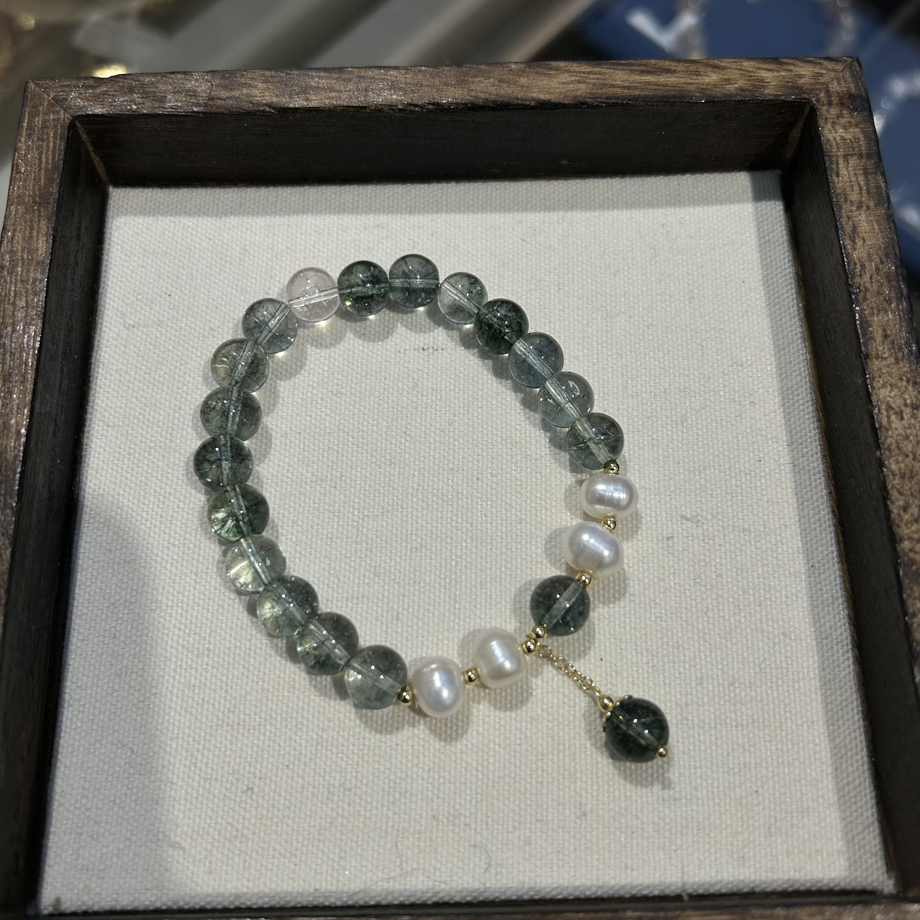 新款百搭水晶手串手串文玩合香手串紫金鼠星月菩提文玩详情图4