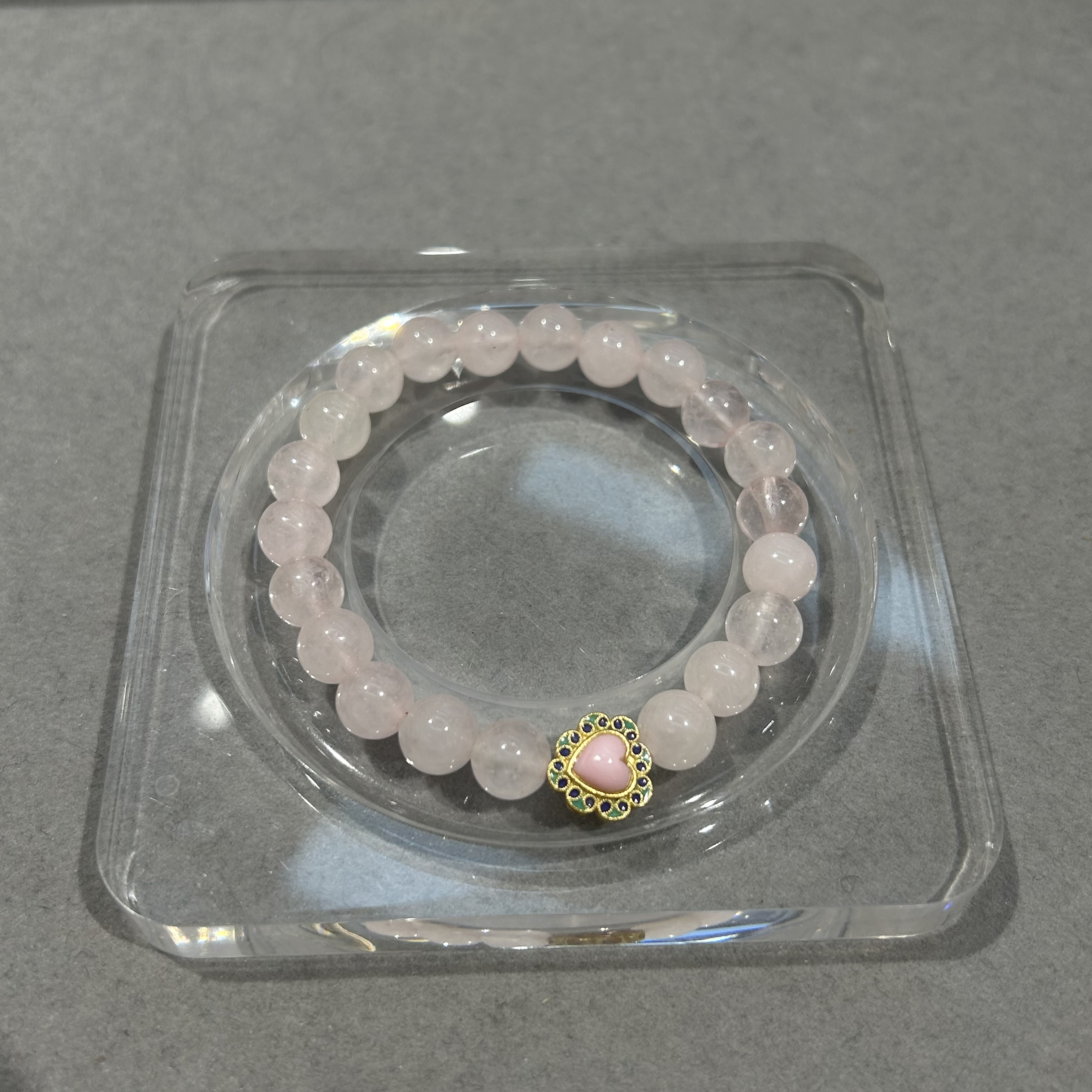 新款百搭水晶手串手串文玩合香手串紫金鼠星月菩提文玩详情图2