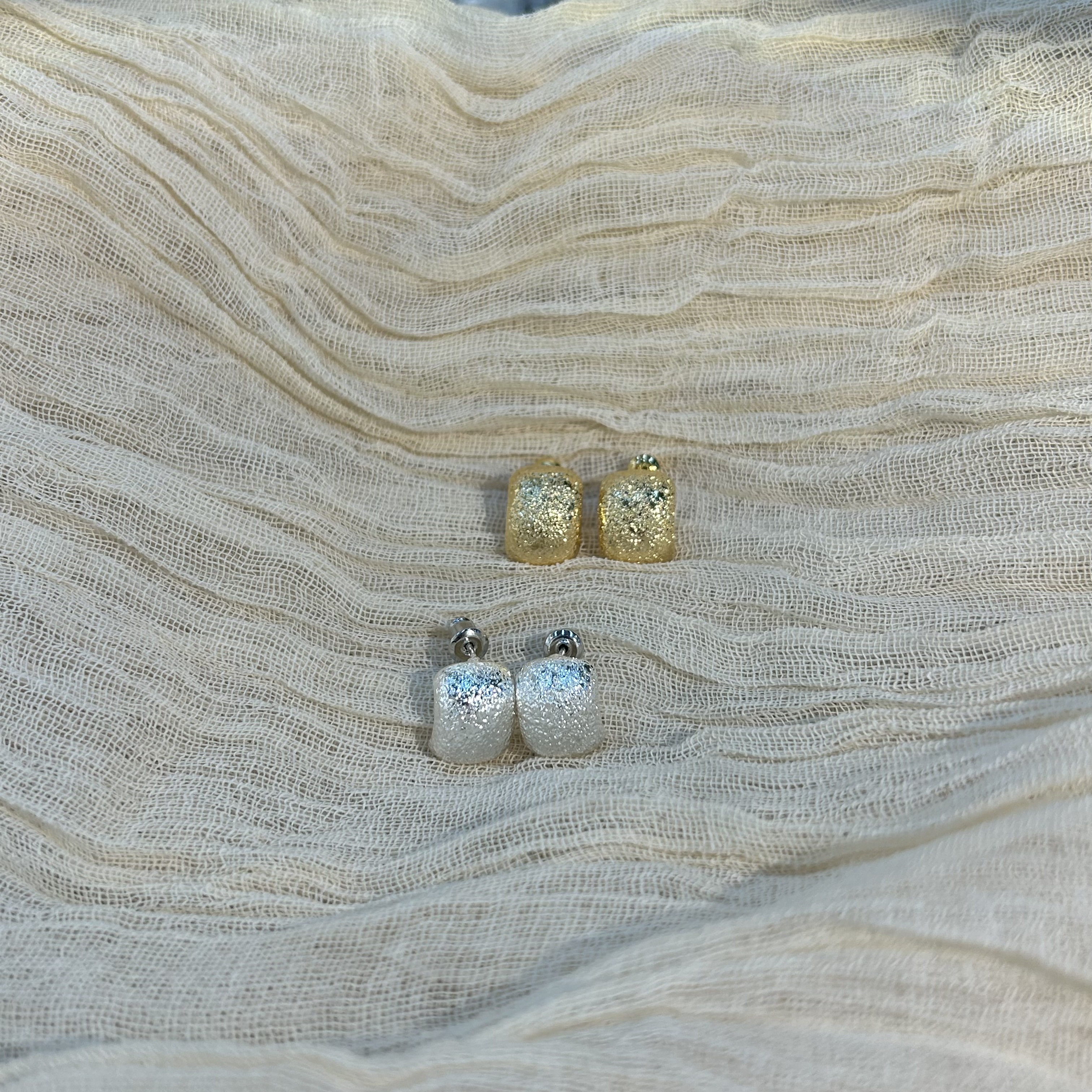 新款简约时尚百搭手饰水晶工艺饰品耳环女长款气质头饰金银不伤耳朵不褪色纯银女生细节图