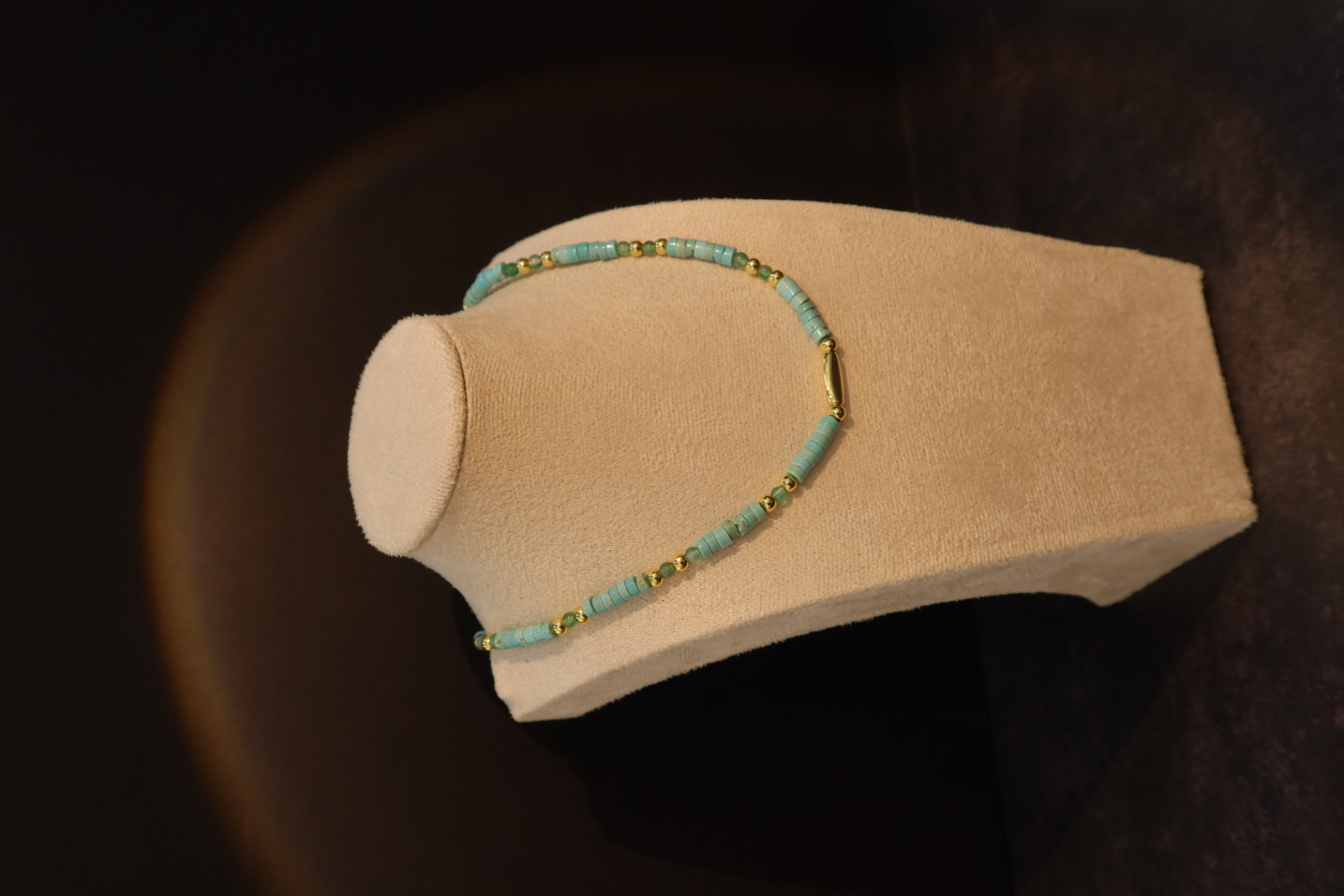 新款百搭项链珍珠天然石项链银饰珍珠项链时尚百搭毛衣链详情图6