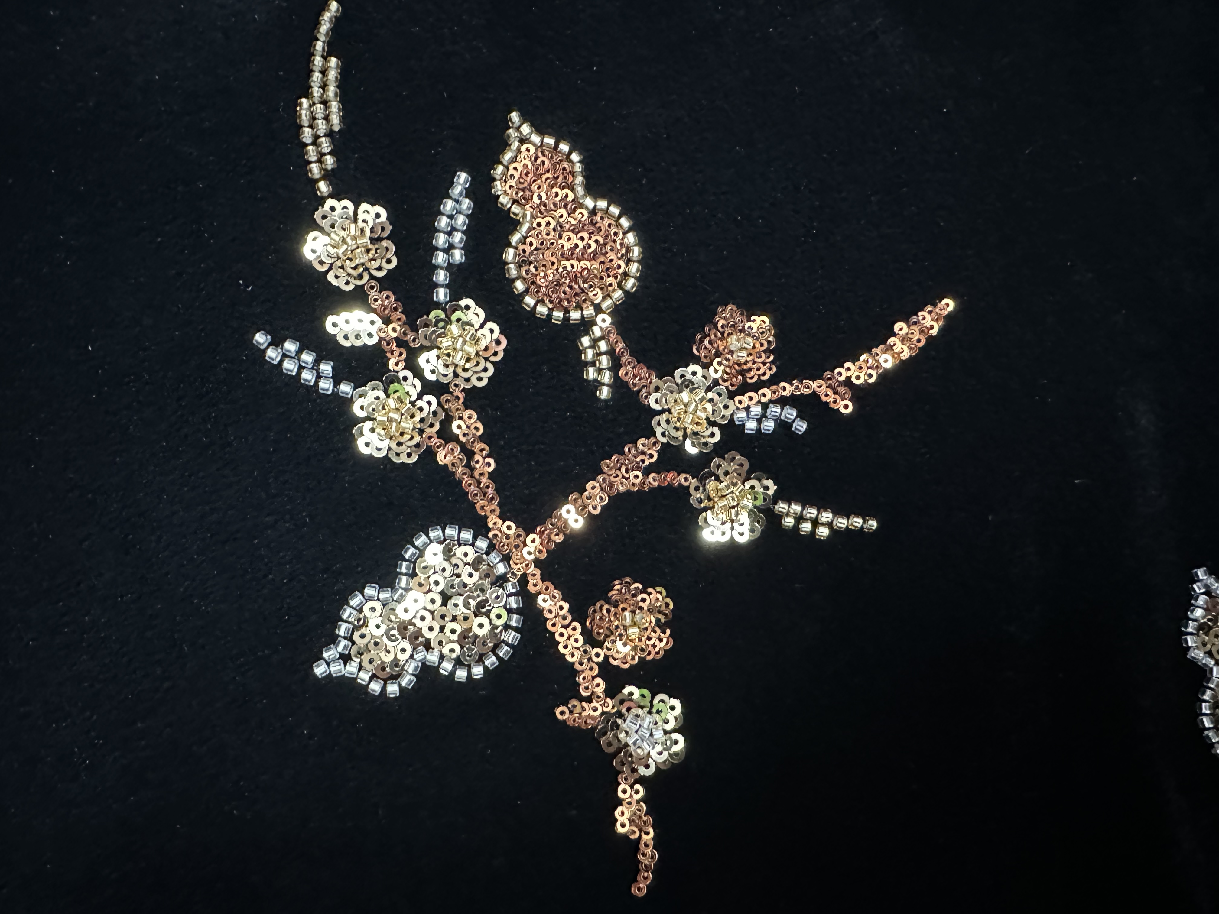 马踏祥云双色葫芦蝴蝶双层复合绒做外套马甲礼服旗袍详情图8