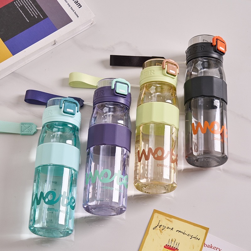 In 2026, the best-selling plastic space cup, simple leather case, heat-resistant sports water cup, straw cup, portable for students of both boys and girls, other 800MLTY-0999-493 Application Scenario