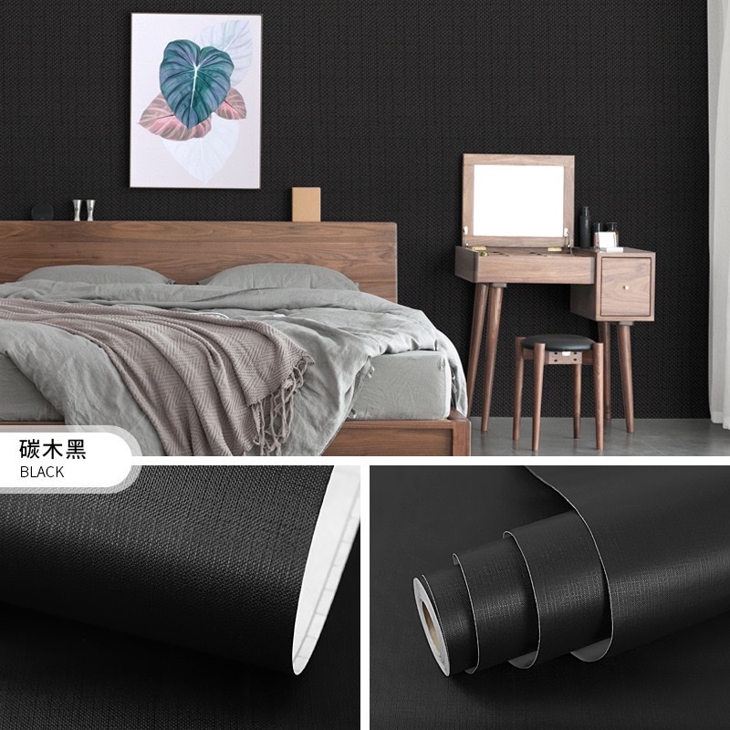 Yarou solid-color self-adhesive wallpaper for bedroom, bedroom, background wall, waterproof and moisture-proof, desktop, wardrobe, decorative wall stickers, wallpaper, wall stickers detail image 9