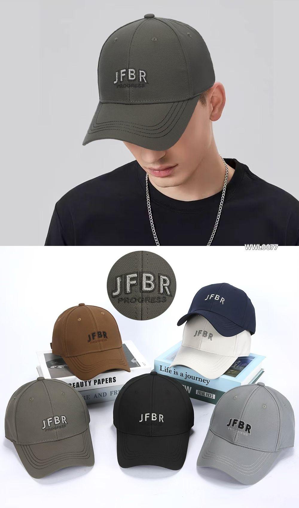 防晒帽男款夏季户外透气遮阳帽男硬顶棒球帽春秋运动跑步帽子男士