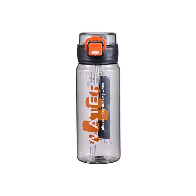 2026 New style straw water cup, portable water bottle for boys and girls, sporty style, high-temperature resistant, shock-resistant, fashionable space cup, other 660MLTY-0998-493 Item Picture