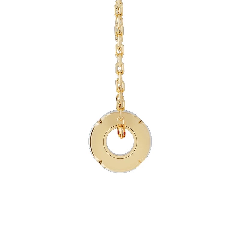 NOLYN Crabapple Drunken Sun Necklace Collarbone Chain Light Luxury 925 silver High-end New Gift Sweet Gift Necklace Silver Jewelry Necklace details Picture