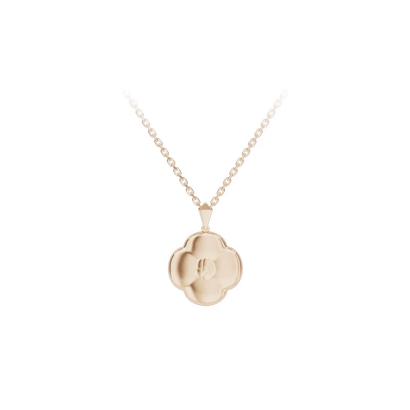 NOLYN Camellia necklace from Nolyn is a fashionable, light luxury, versatile, sweet collarbone chain with a high-end feel. It's a new type of silver jewelry necklace Specification image