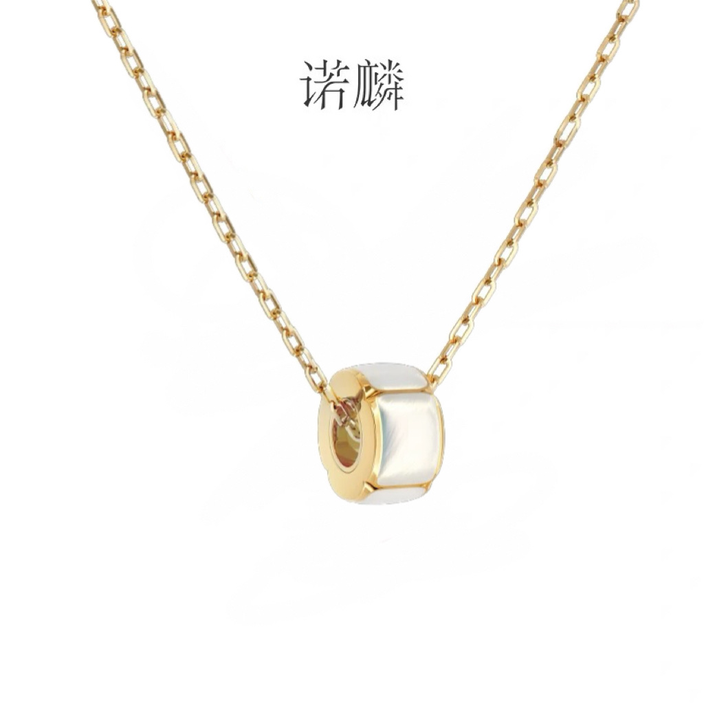 诺麟NOLYN海棠醉日项链锁骨链轻奢925银高级感新款礼物甜美送礼项链银饰项链