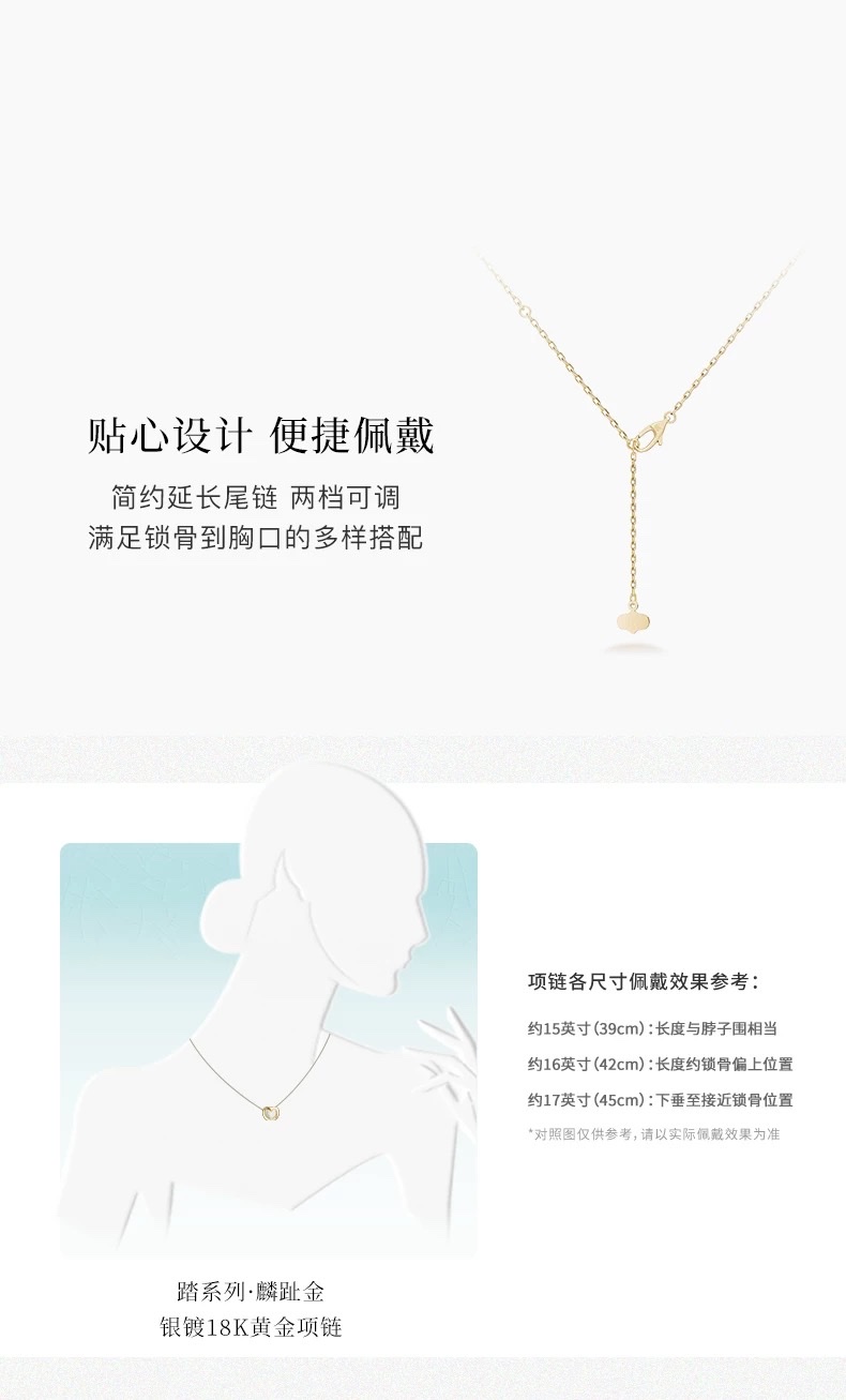 NOLYN 925 Silver jewelry Necklace from Nolyn, a light luxury, niche and high-end new style. Give your girlfriend a heart-shaped collarbone chain silver jewelry necklace detail image 5