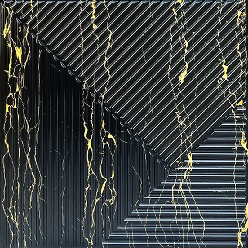Cross-border PVC3D wall panel decoration, three-dimensional wall panel background wallpaper, three-dimensional board waterproof and moisture-proof wall panel detail image 7