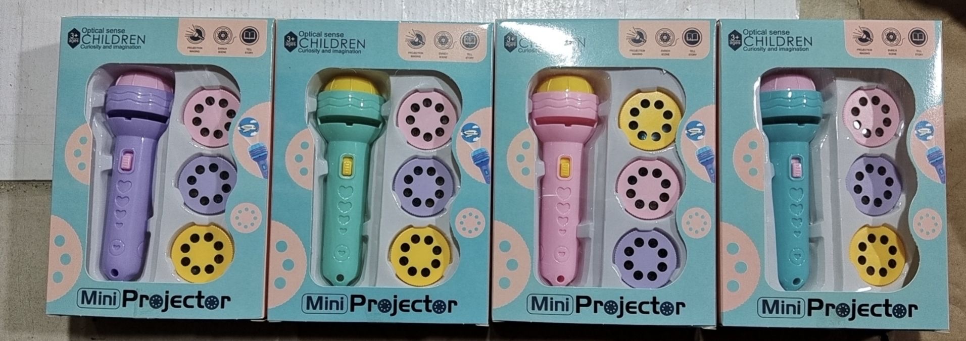 投影手电筒玩具 便携儿童益智早教灯泡创意产品图