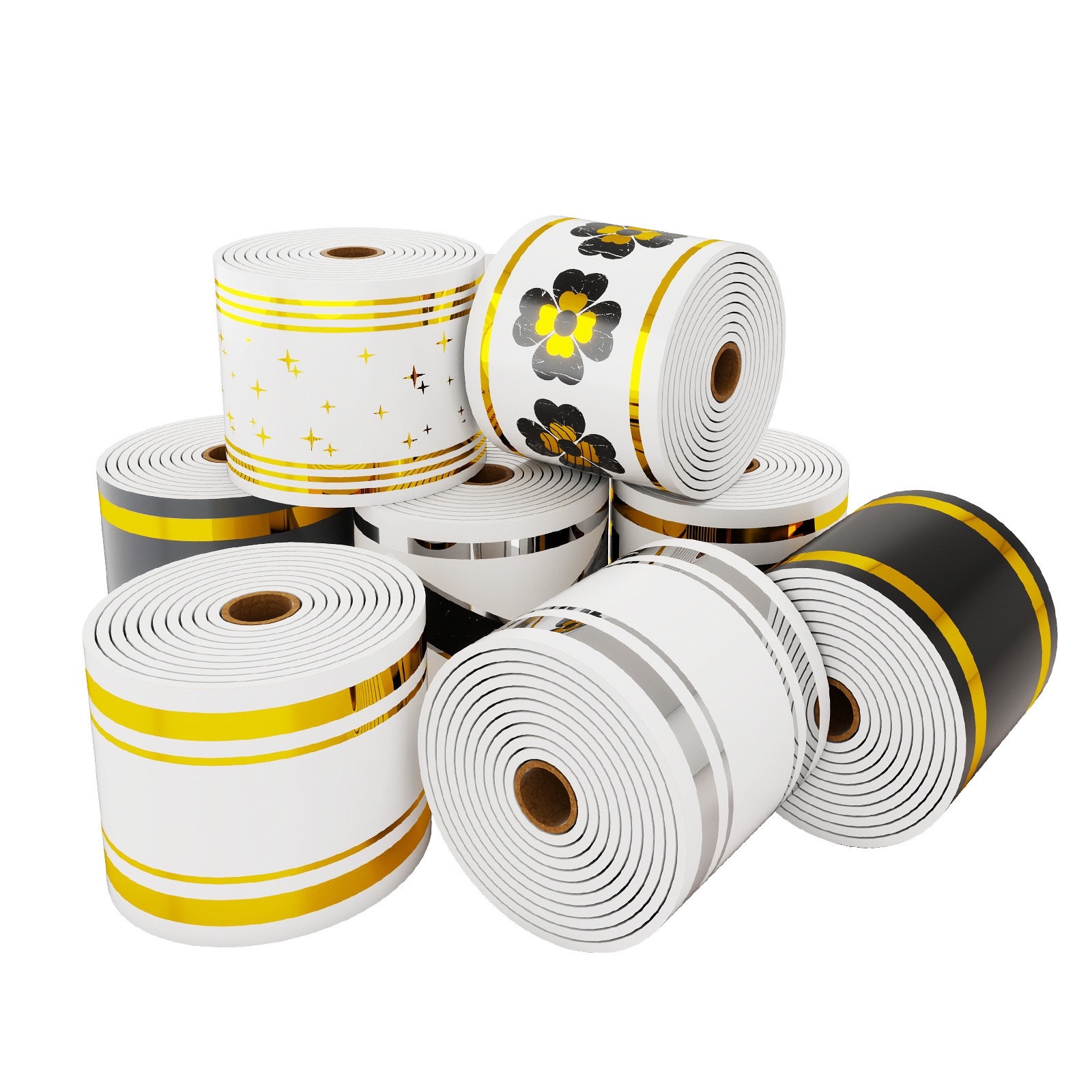 Skirting board, self-adhesive skirting board, wall stickers, window sills, door frames, waveguide lines, waistlines, decorative corner lines, floor tiles, stickers, self-adhesive wallpaper