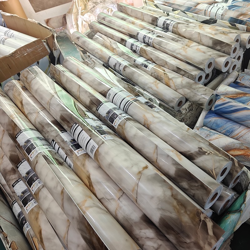 Cross-border wall stickers, thick self-adhesive wallpaper, large-area waterproof and moisture-proof wall decoration wallpaper for continuous self-application in bedrooms Item Picture