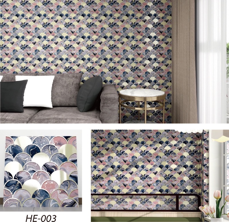 PVC mirror-finished wall decoration, self-adhesive waterproof and moisture-proof wallpaper for shops, storefronts, and shops to cover up and renovate detail image 6