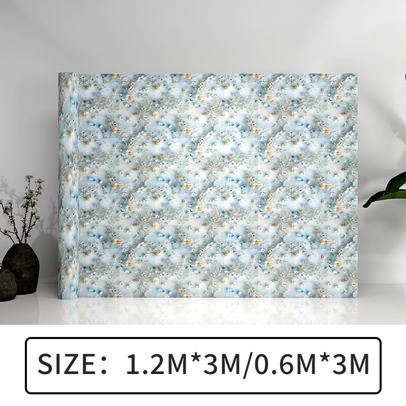 Cross-border wall adhesive thick wallpaper, continuous self-adhesive large area waterproof and moisture-proof wall decoration wallpaper for bedrooms, self-adhesive wallpaper details Picture