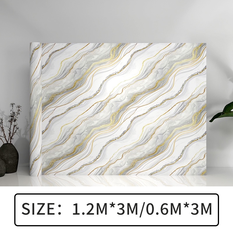 Cross-border wall adhesive thick wallpaper, continuous self-adhesive large area waterproof and moisture-proof wall decoration wallpaper for bedrooms, self-adhesive wallpaper detail image 9